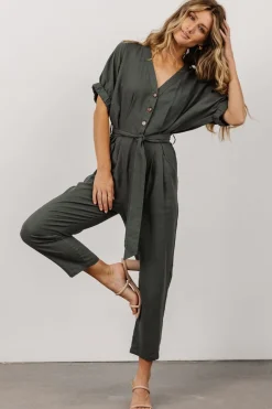 Outlet Baltic Born Heidi Jumpsuit | Dusty Green