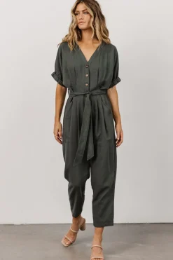 Outlet Baltic Born Heidi Jumpsuit | Dusty Green