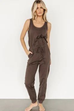 Outlet Baltic Born Janae Jumpsuit + Cardigan Set | Mocha