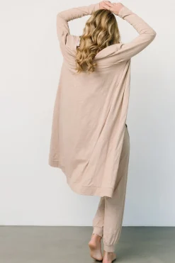 New Baltic Born Janae Jumpsuit + Cardigan Set | Oatmeal