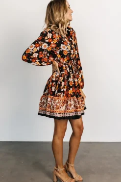 Hot Baltic Born Jane Short Dress | Black Multi