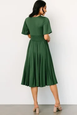 Outlet Baltic Born Janette Midi Dress | Green