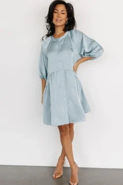 Clearance Baltic Born Janice Button Dress | Blue