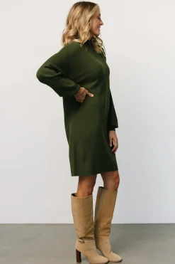 Fashion Baltic Born Jennings Sweater Dress | Deep Olive