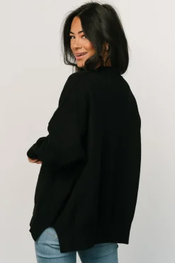 Fashion Baltic Born Jeremiah Knit Sweater | Black