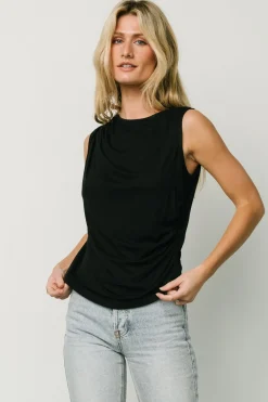 Online Baltic Born Jia Ruched Tank Top | Black
