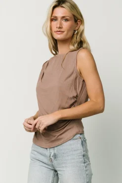 Online Baltic Born Jia Ruched Tank Top | Light Mocha