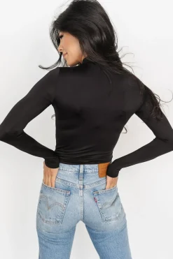 Outlet Baltic Born Juni Turtleneck | Black