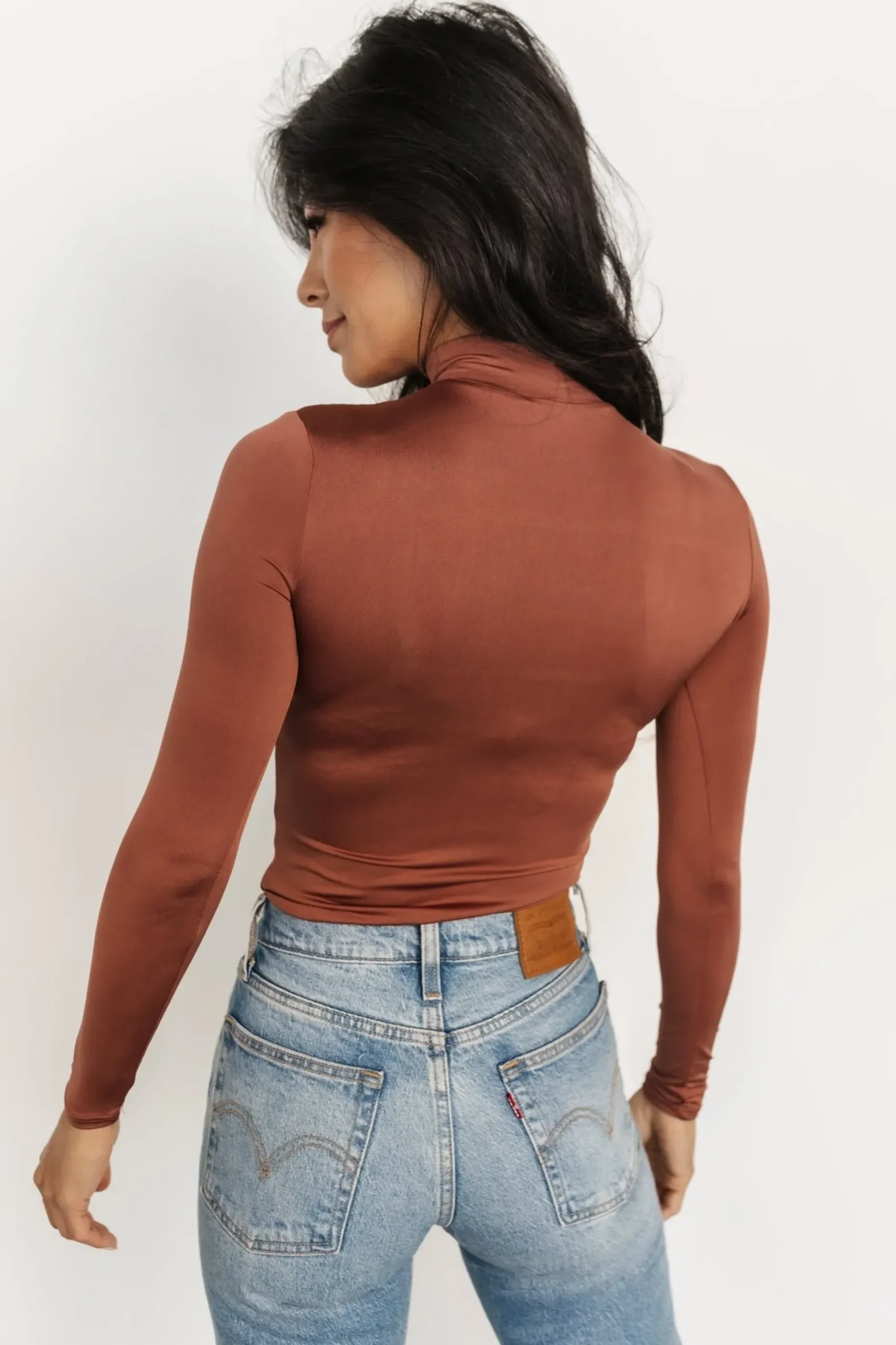 Outlet Baltic Born Juni Turtleneck | Dusty Brick