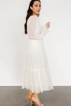 Sale Baltic Born Katrina Tulle Maxi Dress | Cream