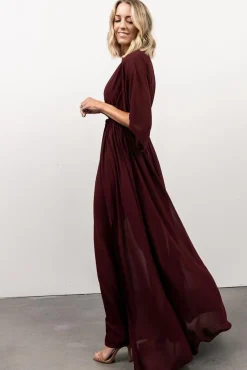 New Baltic Born Kia Kimono Maxi Dress | Mulberry