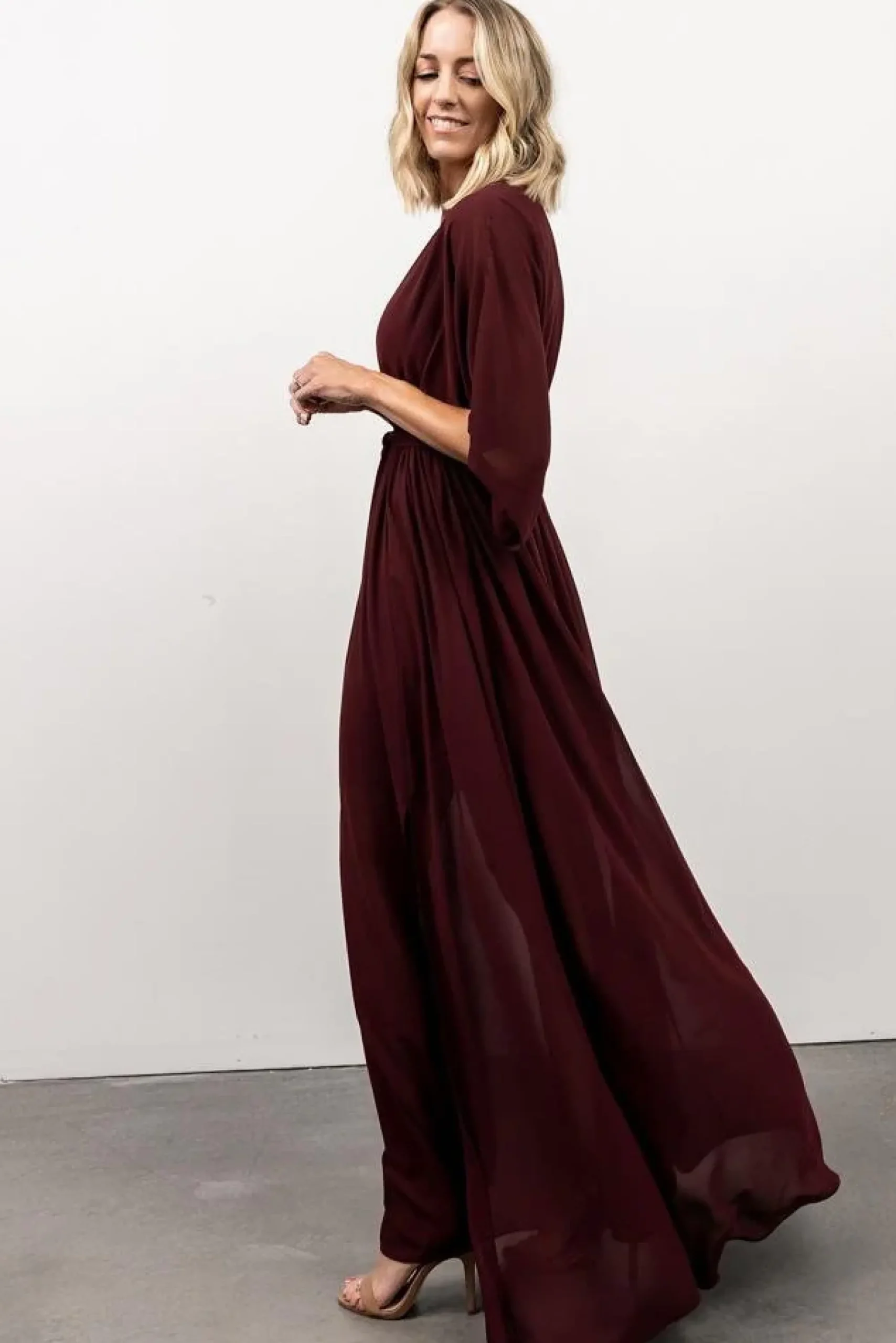 New Baltic Born Kia Kimono Maxi Dress | Mulberry