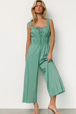 Discount Baltic Born Kimber Tank Jumpsuit | Dusty Green