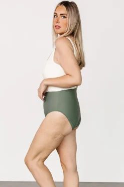 Best Baltic Born Kingston Color Block One Piece | Olive