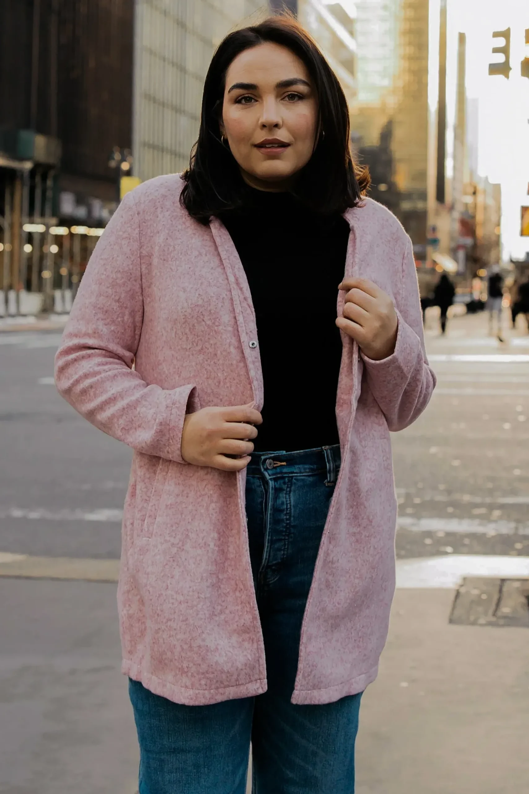 Fashion Baltic Born Knoll Notch Jacket | Vintage Rose