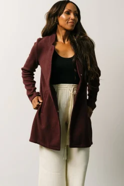 Discount Baltic Born Knoll Notch Jacket | Wine