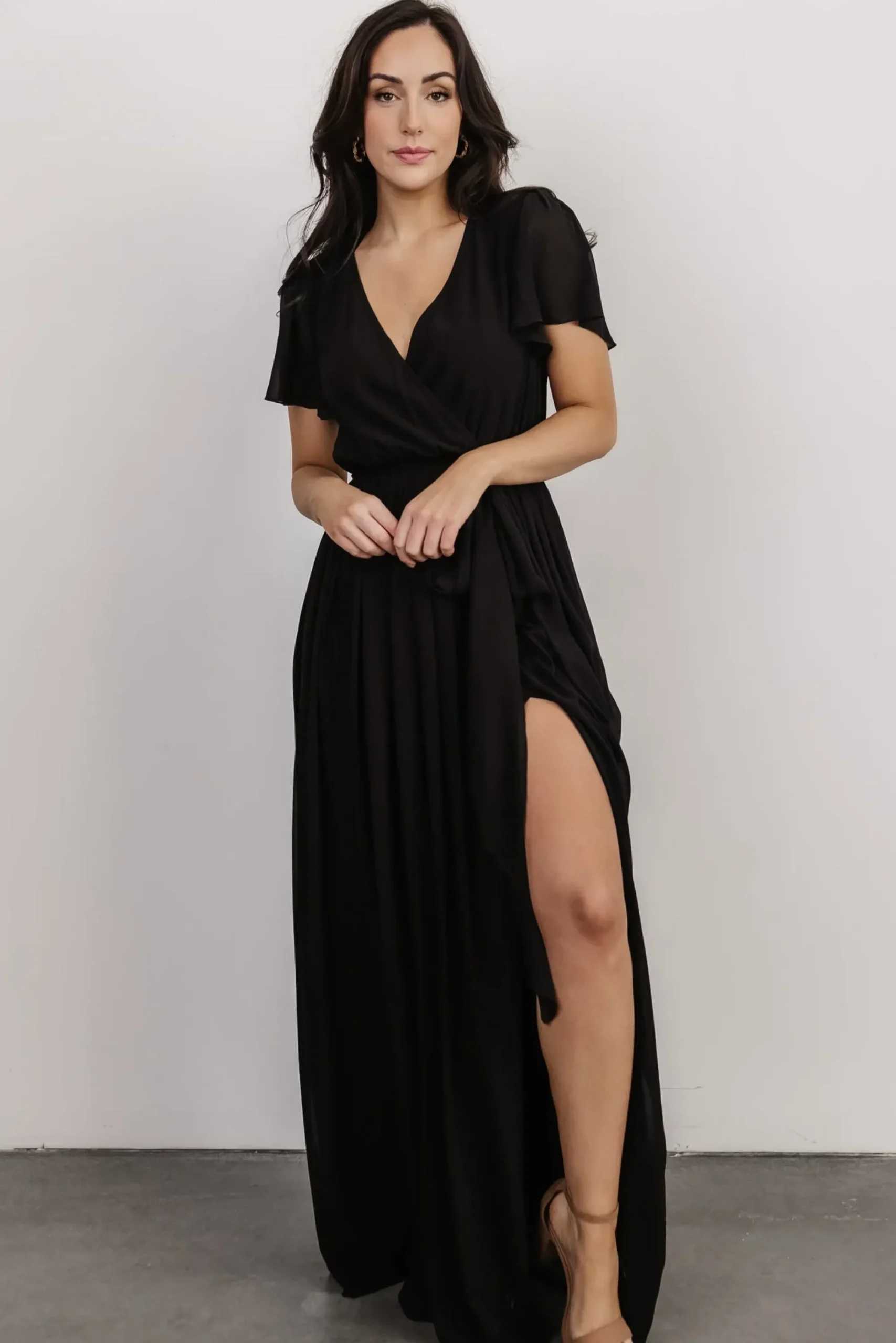 Online Baltic Born Kristina Maxi Dress | Black
