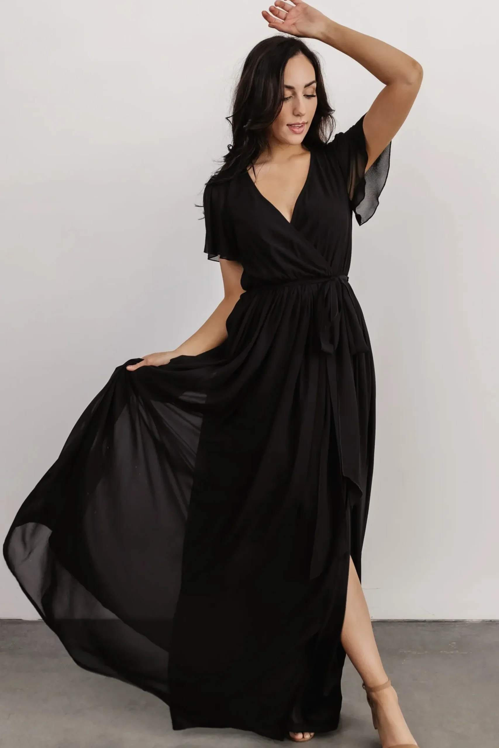 Online Baltic Born Kristina Maxi Dress | Black