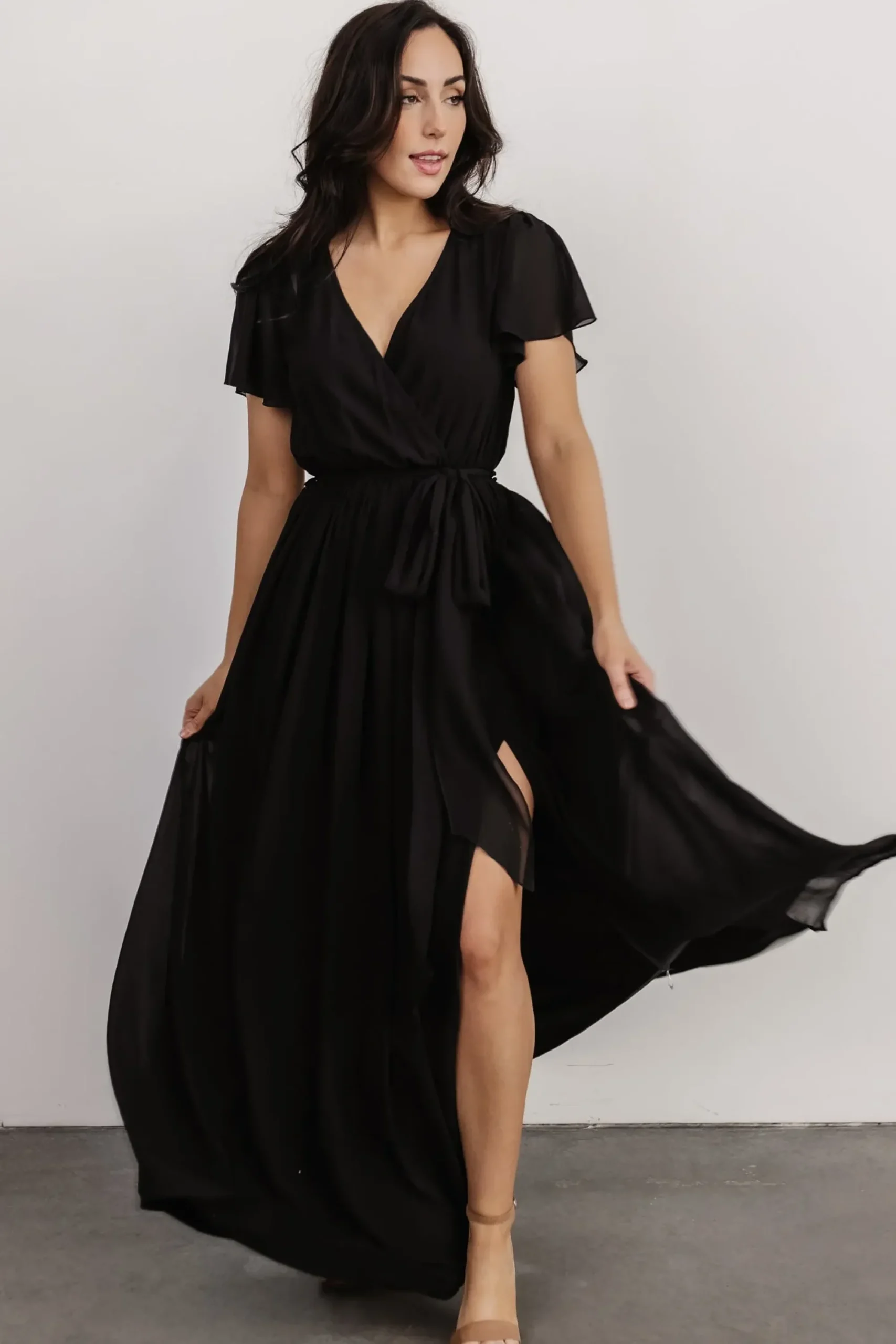 Online Baltic Born Kristina Maxi Dress | Black