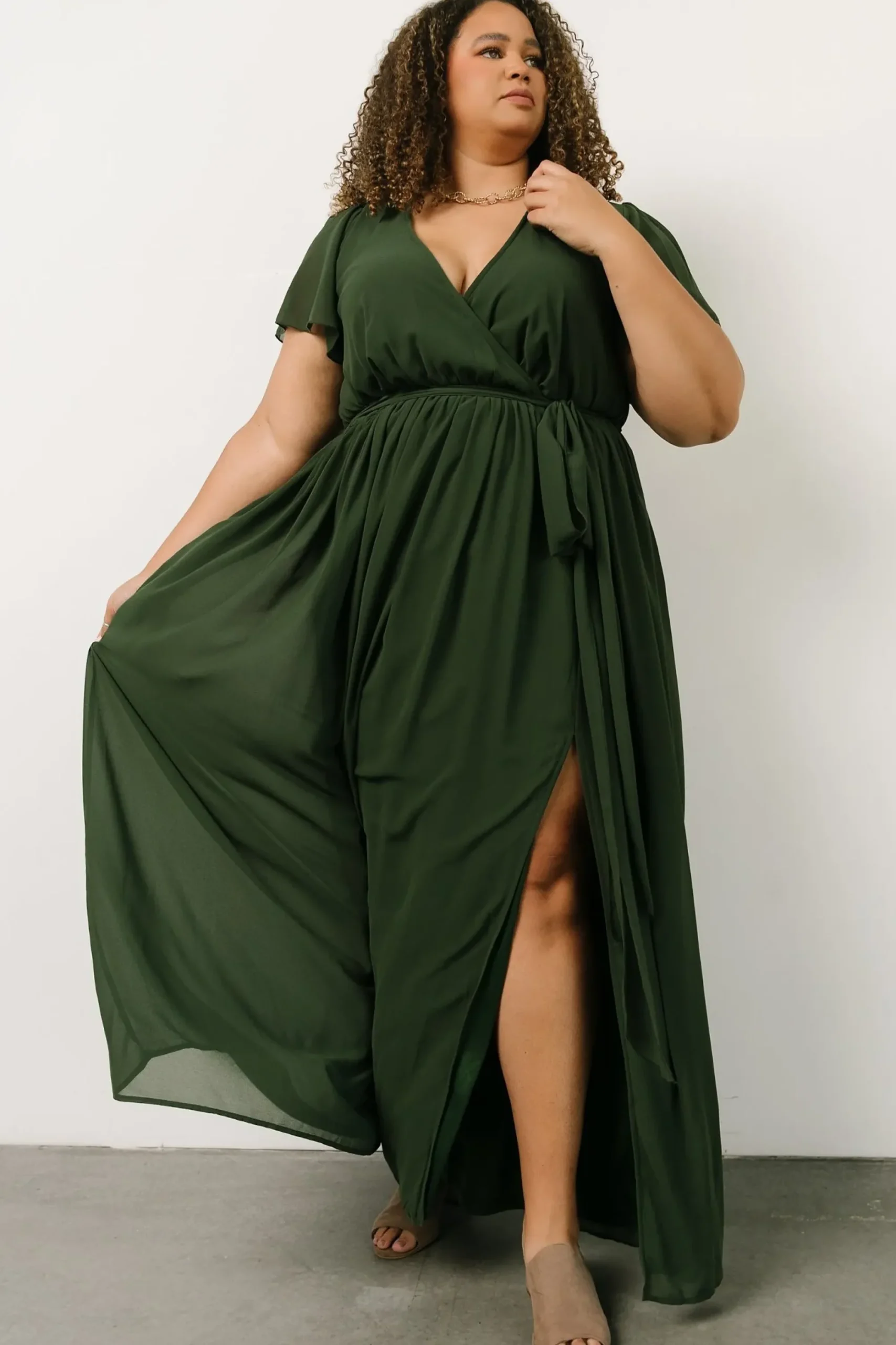 Clearance Baltic Born Kristina Maxi Dress | Green
