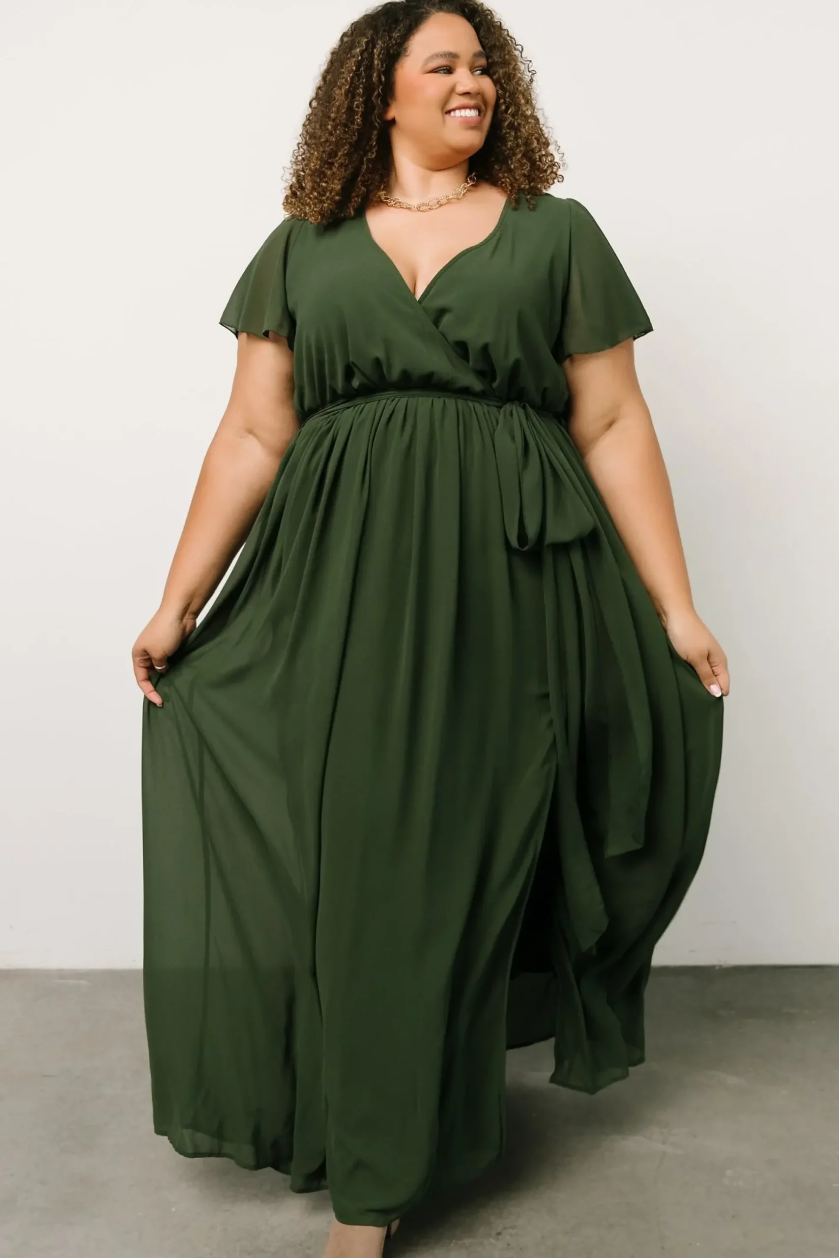 Clearance Baltic Born Kristina Maxi Dress | Green