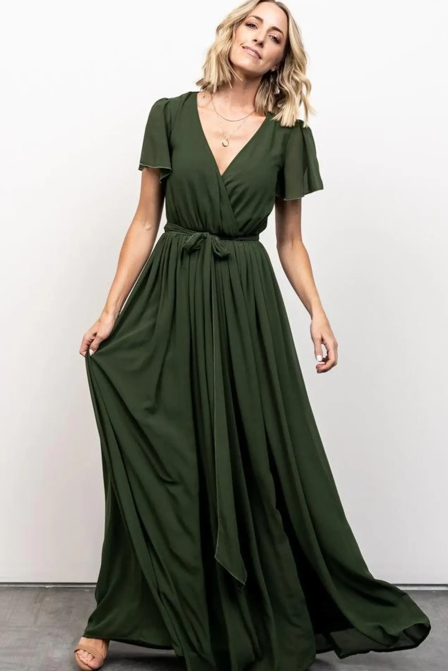 Clearance Baltic Born Kristina Maxi Dress | Green