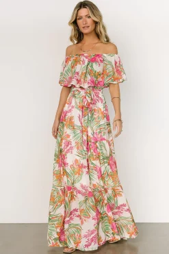 Sale Baltic Born Lahaina Off Shoulder Maxi Dress | Multi