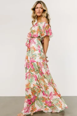 Sale Baltic Born Lahaina Off Shoulder Maxi Dress | Multi