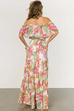 Sale Baltic Born Lahaina Off Shoulder Maxi Dress | Multi