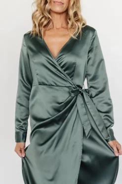 Outlet Baltic Born Lawrence Wrap Maxi Dress | Winter Green