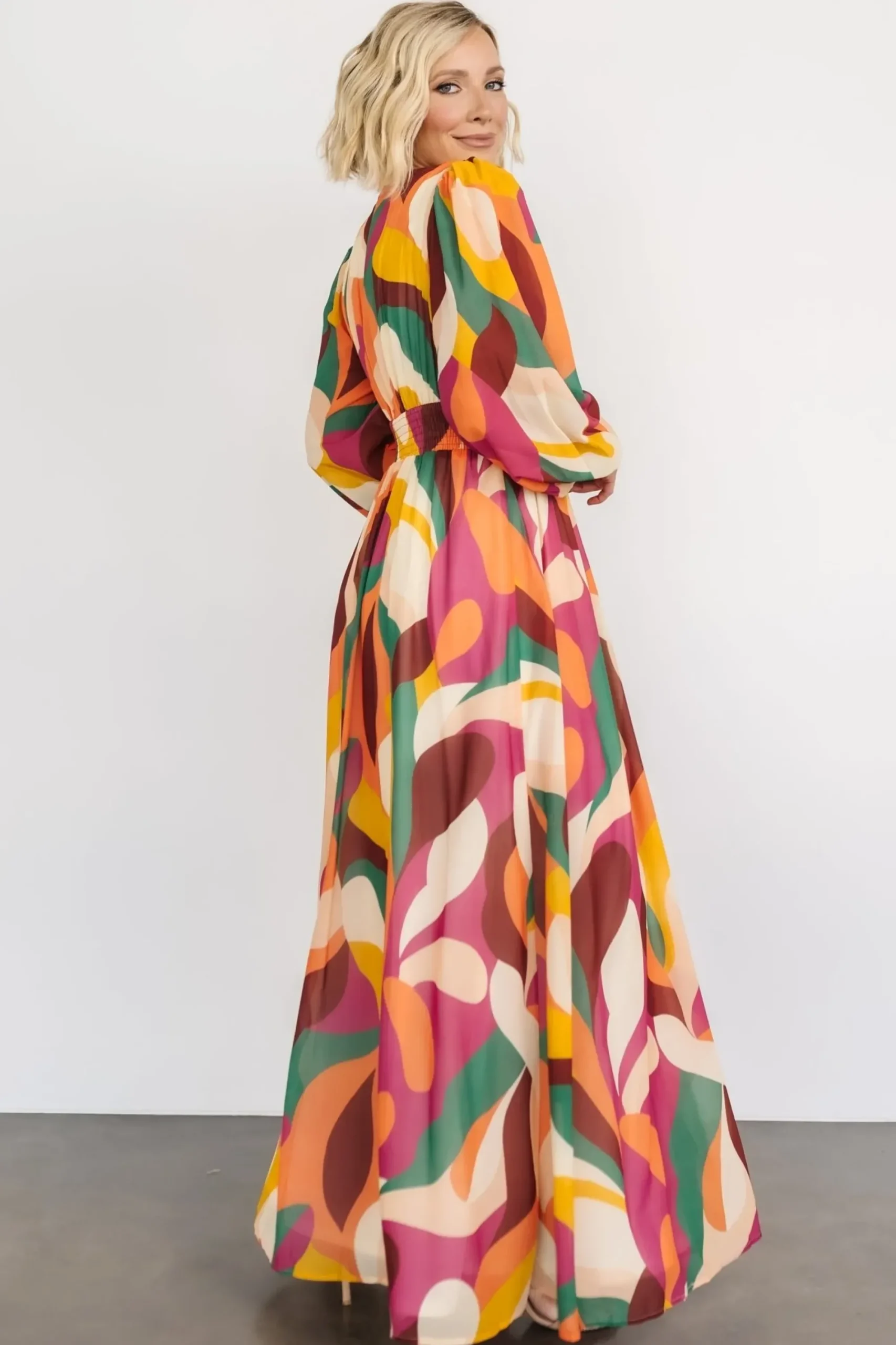 Discount Baltic Born Lawson Maxi Dress | Green Multi