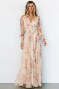 Outlet Baltic Born Layla Tulle Maxi Dress | Romantic Floral