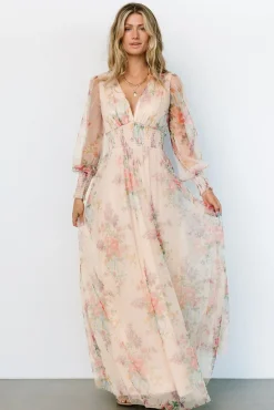 Outlet Baltic Born Layla Tulle Maxi Dress | Romantic Floral