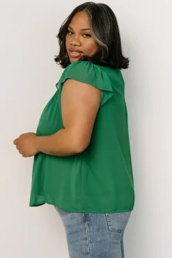 Best Baltic Born Leah Mock Neck Top | Green