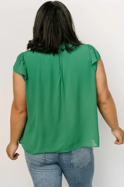 Best Baltic Born Leah Mock Neck Top | Green