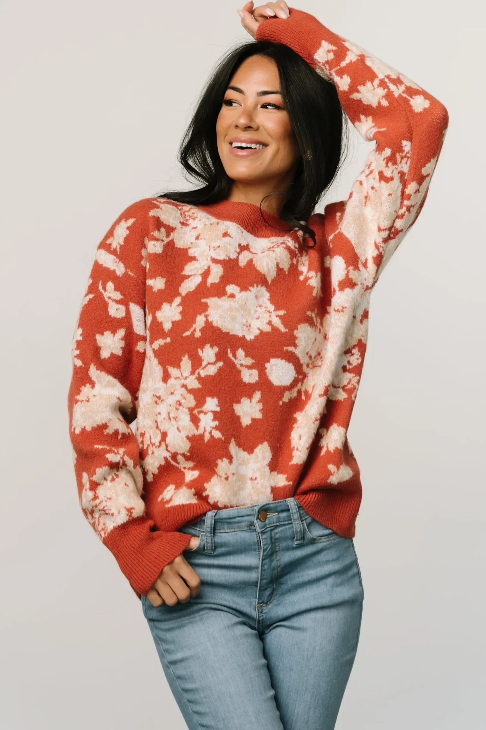 Best Baltic Born Legend Sweater | Rust Multi