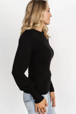 Fashion Baltic Born Lilou Rib Knit Sweater | Black