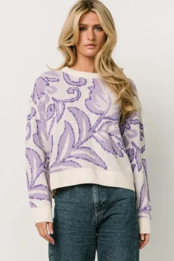 Online Baltic Born Livy Knit Sweater | Lilac Print