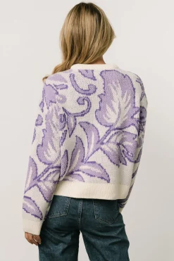 Online Baltic Born Livy Knit Sweater | Lilac Print