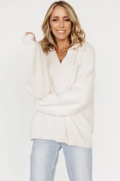 Sale Baltic Born Lockwood Sweater | Oatmeal