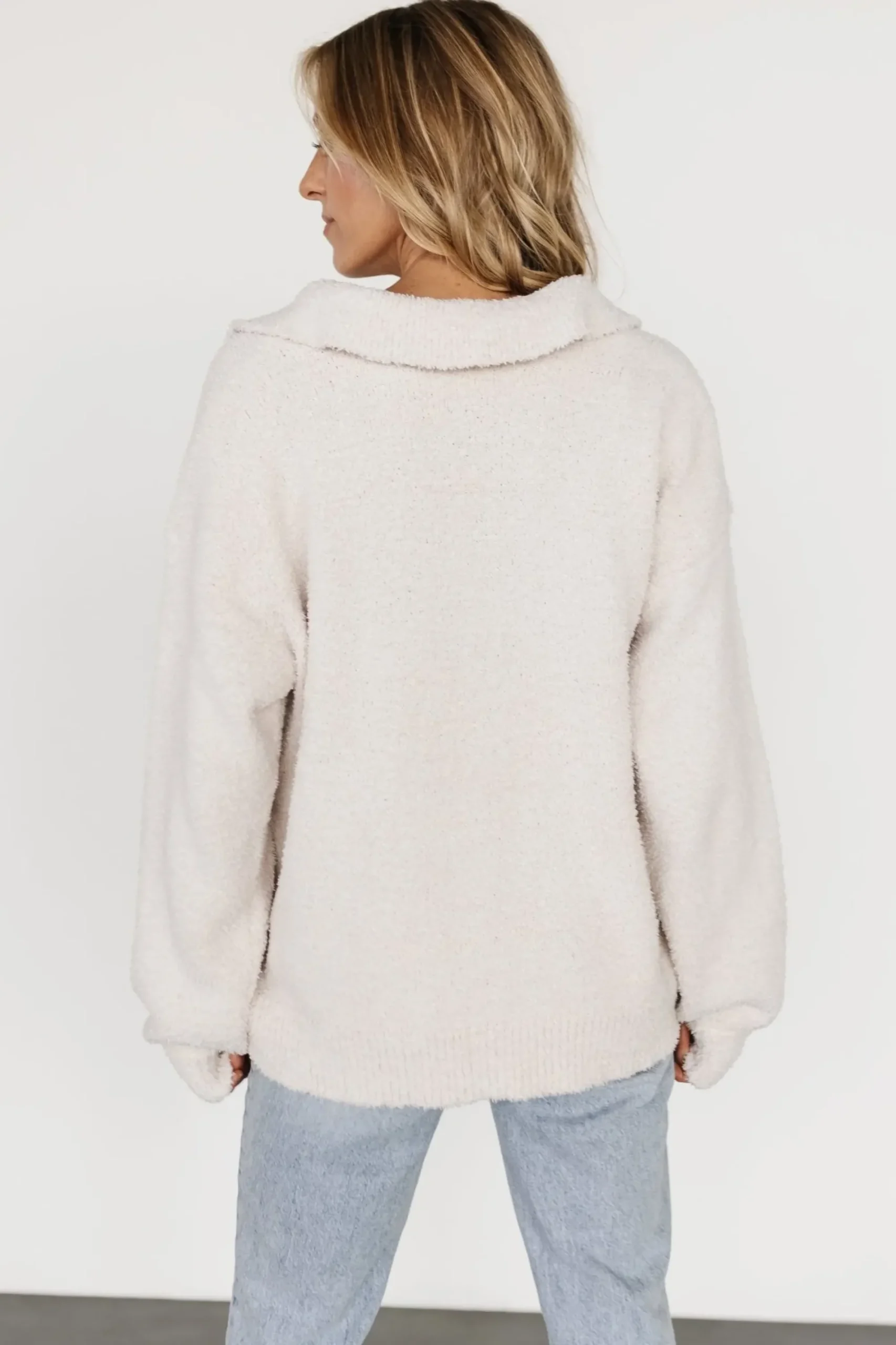 Sale Baltic Born Lockwood Sweater | Oatmeal