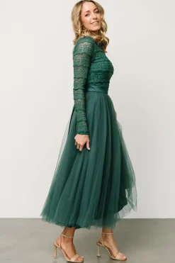 Clearance Baltic Born Lonnie Tulle Dress | Emerald