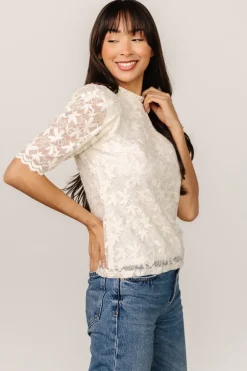 Online Baltic Born Lottie Lace Top | Cream