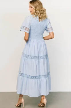 Outlet Baltic Born Loveland Geo Lace Maxi Dress | Light Blue