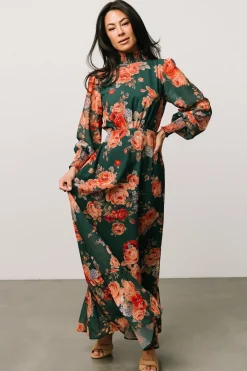 Discount Baltic Born Luciana Maxi Dress | Green Multi