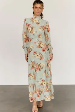 Hot Baltic Born Luciana Maxi Dress | Sage Multi