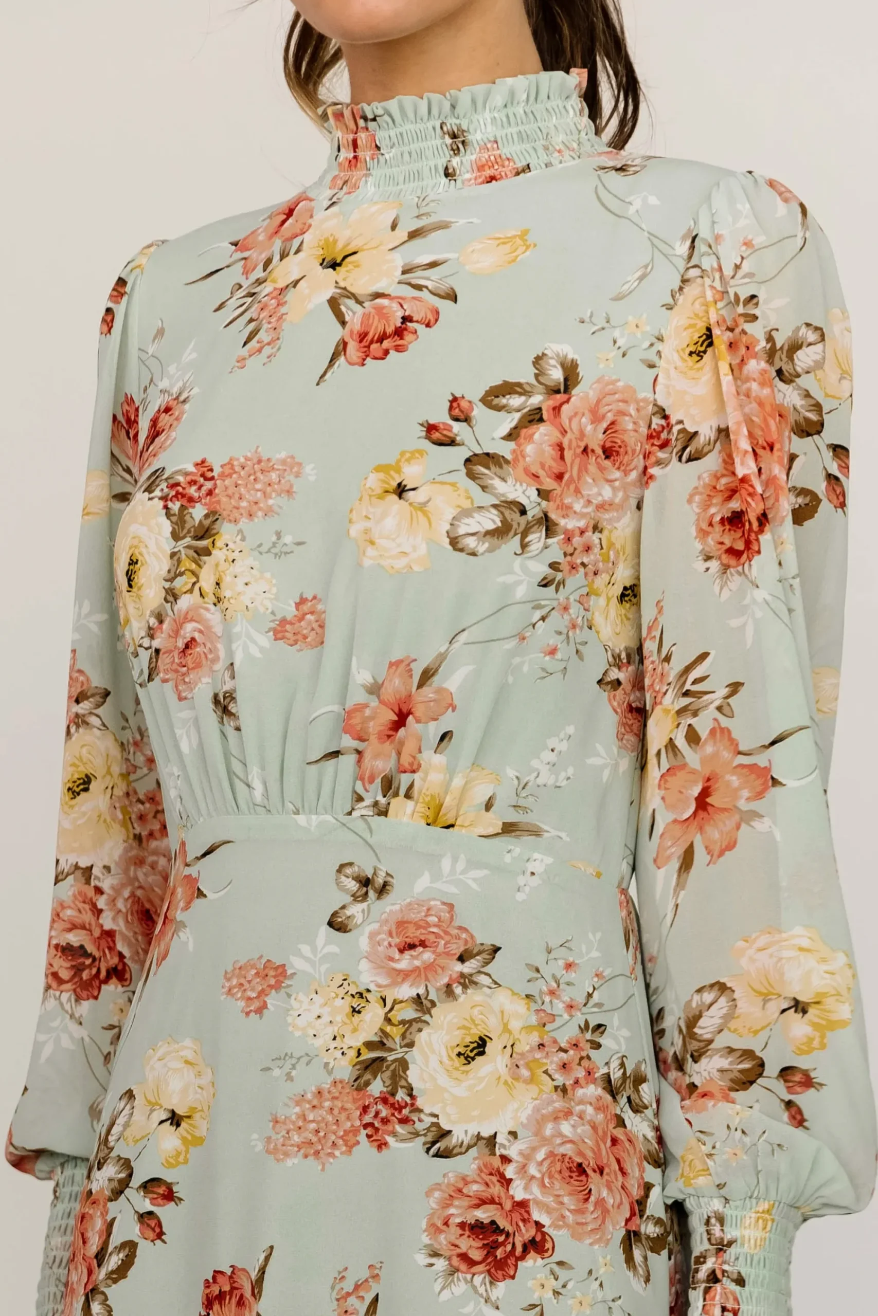 Hot Baltic Born Luciana Maxi Dress | Sage Multi