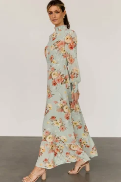 Hot Baltic Born Luciana Maxi Dress | Sage Multi