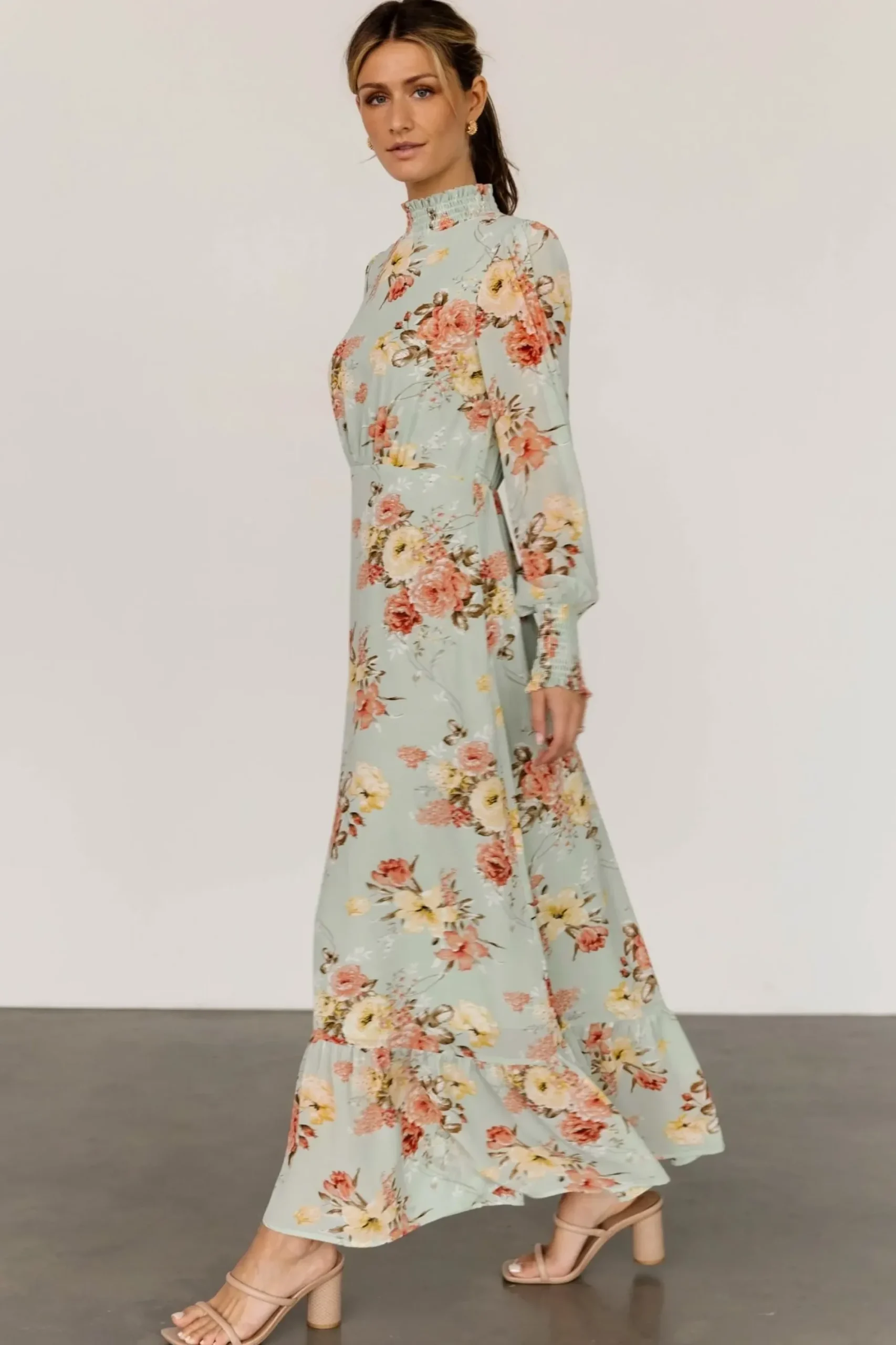 Hot Baltic Born Luciana Maxi Dress | Sage Multi