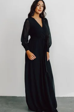 New Baltic Born Lydia Maxi Dress | Black